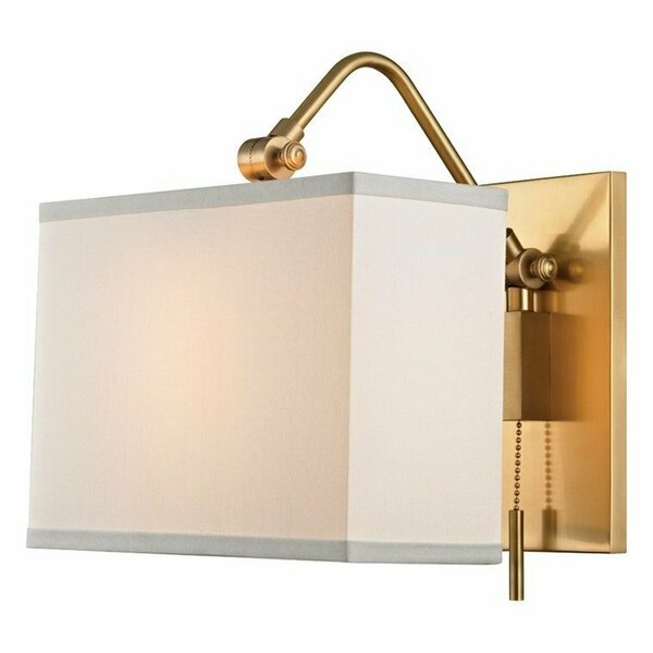 Hudson Valley Leyden 1 Light Wall Sconce 5421-AGB